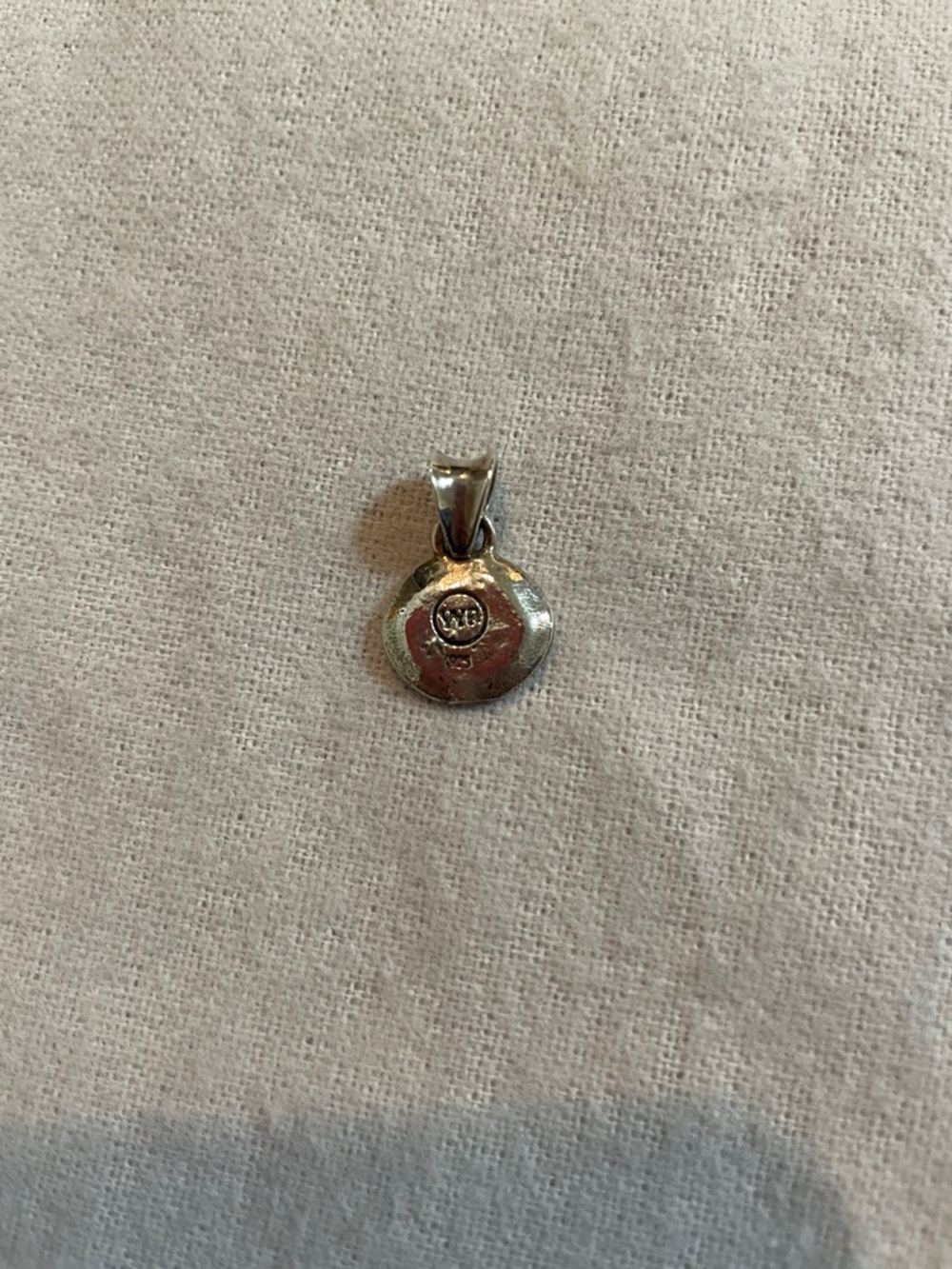 Waxing Poetic ladybug pendant - Picture 3 of 5